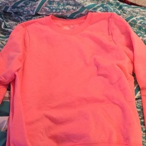 Neon Pink Sweat Shirt